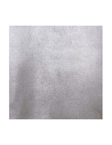 Simili cuir grain fin ARGENT MÉTALLISÉ MAT 45x100cm rouleau