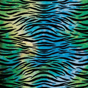 SET DE 4 FEUILLES 'CRICUT' INFUSIBLE INK AVEC MOTIFS ANIMAUX AUX COULEURS VIVES LEOPARD BLEU