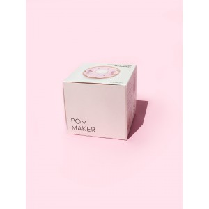 Donut Pom Maker - Outil pour créer des pompons - strawberry (rose)