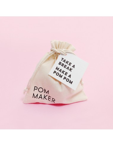 Donut Pom Maker - Outil pour créer des pompons - strawberry (rose)