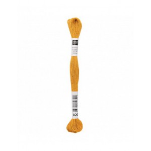 Fil à broder Rico Design 100% coton égyptien 8m - MOULINE DORE 03 - N°020