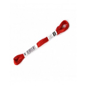 Fil à broder Rico Design 100% coton égyptien 8m - MOULINE ROUGE BRILLANT 05 - N°030
