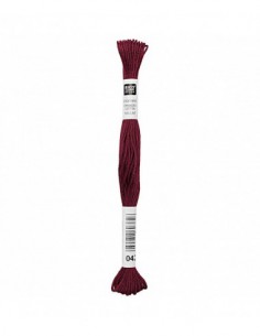 Fil à broder Rico Design 100% coton égyptien 8m - MOULINE ROUGE 07 - N°042