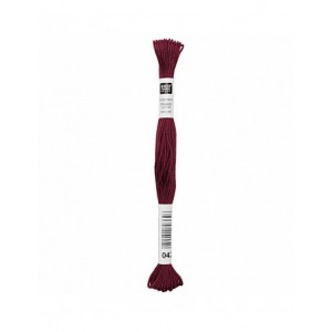 Fil à broder Rico Design 100% coton égyptien 8m - MOULINE ROUGE 07 - N°042