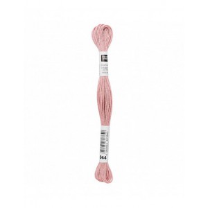 Fil à broder Rico Design 100% coton égyptien 8m - MOULINE VIEUX ROSE 02 - N°044