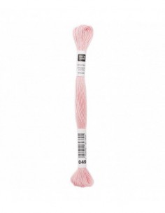 Fil à broder Rico Design 100% coton égyptien 8m - MOULINE CORAIL 02 - N°049