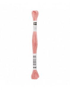 Fil à broder Rico Design 100% coton égyptien 8m - MOULINE CORAIL 03 - N°050