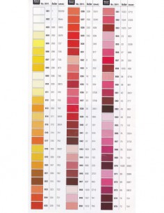 Fil à broder Rico Design 100% coton égyptien 8m - MOULINE FUCHSIA 05 - N°063 2