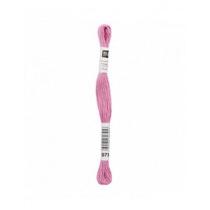 Fil à broder Rico Design 100% coton égyptien 8m - MOULINE ROUGE BAIE 01 - N°071