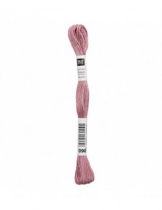 Fil à broder Rico Design 100% coton égyptien 8m - MOULINE MURE 02 - N°090