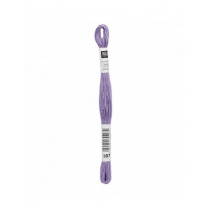 Fil à broder Rico Design 100% coton égyptien 8m - MOULINE MAUVE 03 - N°107