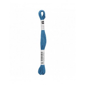 Fil à broder Rico Design 100% coton égyptien 8m - MOULINE BLEU 03 - N°123
