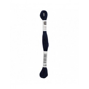 Fil à broder Rico Design 100% coton égyptien 8m - MOULINE BLEU 05 - N°125