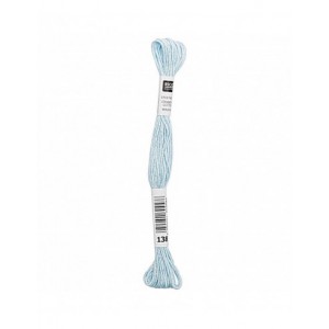 Fil à broder Rico Design 100% coton égyptien 8m - MOULINE OCEAN 01 - N°138