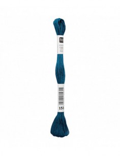 Fil à broder Rico Design 100% coton égyptien 8m - MOULINE MENTHE 05 - N°151