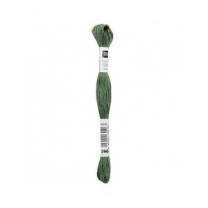Fil à broder Rico Design 100% coton égyptien 8m - MOULINE SAUGE 03 - N°196