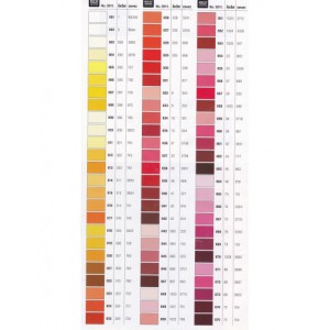 Fil à broder Rico Design 100% coton égyptien 8m - MOULINE ROSEAU 01 - N°212