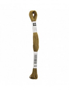 Fil à broder Rico Design 100% coton égyptien 8m - MOULINE ROSEAU 03 - N°214