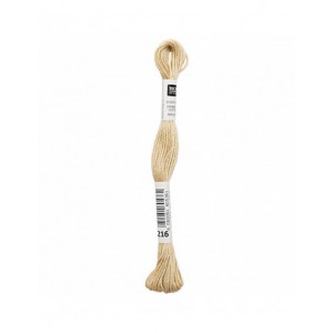 Fil à broder Rico Design 100% coton égyptien 8m - MOULINE GALET 01 - N°216