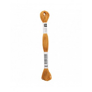 Fil à broder Rico Design 100% coton égyptien 8m - MOULINE BRONZE 01 - N°242