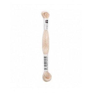 Fil à broder Rico Design 100% coton égyptien 8m - MOULINE BOIS DE ROSE 01 - N°251