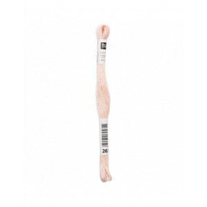 Fil à broder Rico Design 100% coton égyptien 8m - MOULINE COULEUR PEAU 04 - N°261