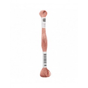 Fil à broder Rico Design 100% coton égyptien 8m - MOULINE COULEUR PEAU 07 - N°264