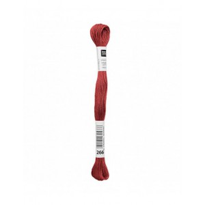 Fil à broder Rico Design 100% coton égyptien 8m - MOULINE COULEUR PEAU 09 - N°266
