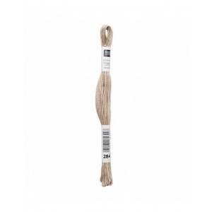 Fil à broder Rico Design 100% coton égyptien 8m - MOULINE GRIS PIERRE 02 - N°284