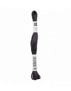 Fil à broder Rico Design 100% coton égyptien 8m - MOULINE GRIS FONCE 05 - N°295