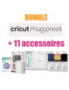 Bundle Cricut Mug Press Starter Kit + 11 accessoires