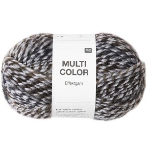 Laine Mélange - RICO DESIGN - Multi Color - GRIS MIX