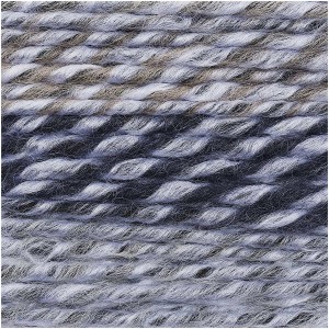 Laine Mélange - RICO DESIGN - Multi Color - GRIS MIX