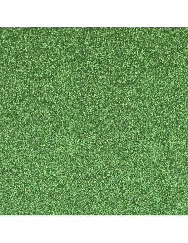 Bloc cardstock pailleté - 10 feuilles 170g - GREEN MIX - format 30,5 X 30,5 cm
