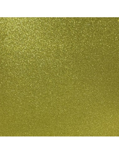 Bloc cardstock pailleté - 10 feuilles 170g - GREEN MIX - format 30,5 X 30,5 cm