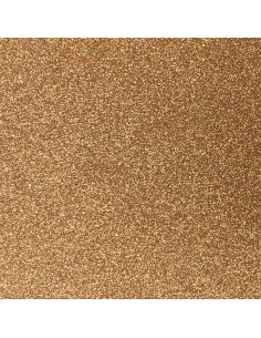 Bloc cardstock pailleté - 10 feuilles 170g - ROSE GOLD MIX - format 30,5 X 30,5 cm 2