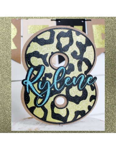 Bloc cardstock pailleté - 10 feuilles 170g - ROSE GOLD MIX - format 30,5 X 30,5 cm