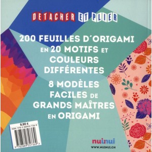 ~ Origami boîtes - Détacher et plier - NUINUI