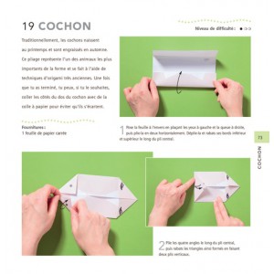 ~ Origami - Pliages de la Ferme - Le Temps Apprivoisé