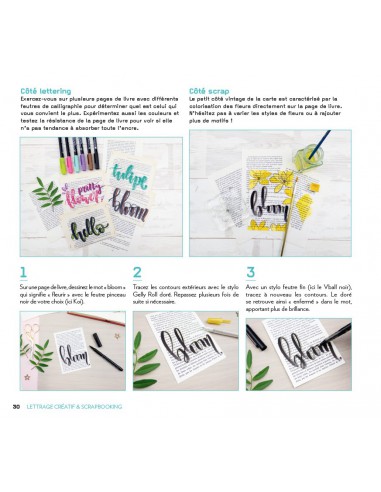 ~ Scrapbooking & lettrage créatif - L'art de l'écriture à la main pour sublimer vos créations - CreaPassions