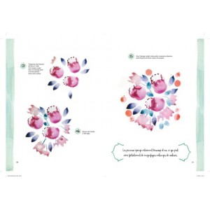 ~ Fleurs et bouquets à l'aquarelle - Le Temps Apprivoisé