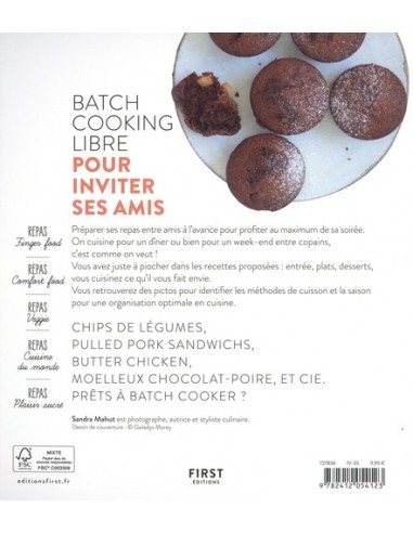 ~ Batch cooking libre - Pour inviter ses amis - First Editions