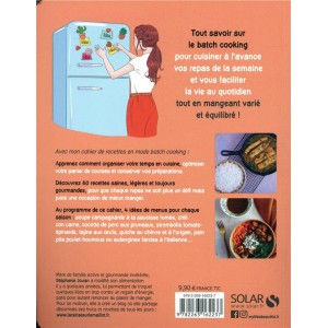 ~ Mon cahier de recettes en mode batch cooking - Solar Editions