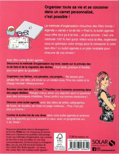 ~ Mon cahier Bullet agenda - Solar Editions