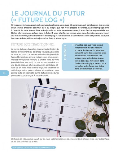 ~ Mon journal créatif - Un livre pour tout savoir pratique et accessible à tous facile - CreaPassions