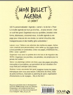 ~ Mon cahier Mon bullet agenda - Le carnet - Solar Editions 2