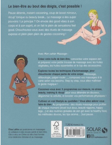 ~ Mon cahier massage - Solar Editions