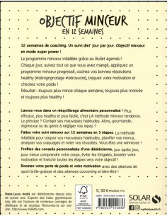 ~ Mon cahier objectif minceur en 12 semaines - Printemps-été - Solar Editions 2