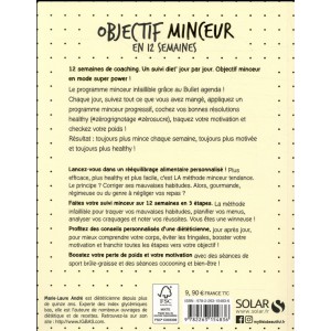 ~ Mon cahier objectif minceur en 12 semaines - Printemps-été - Solar Editions