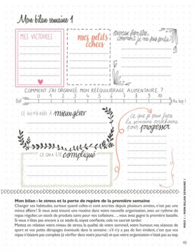 ~ Mon cahier objectif minceur en 12 semaines - Printemps-été - Solar Editions